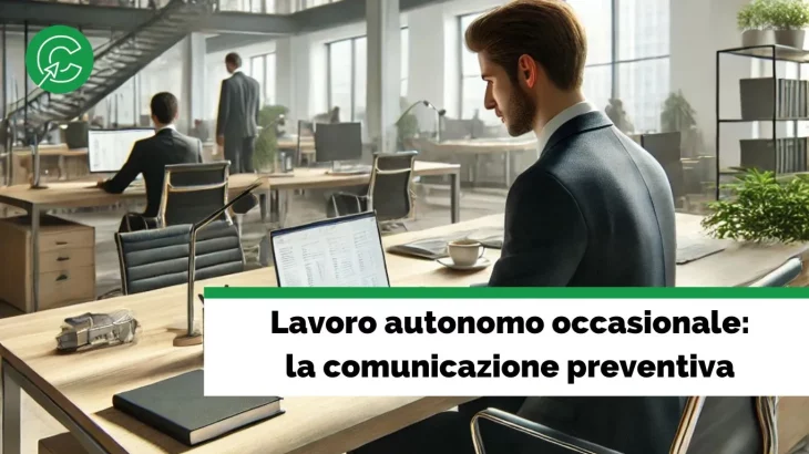 Lavoro autonomo occasione: la comunicazione preventiva