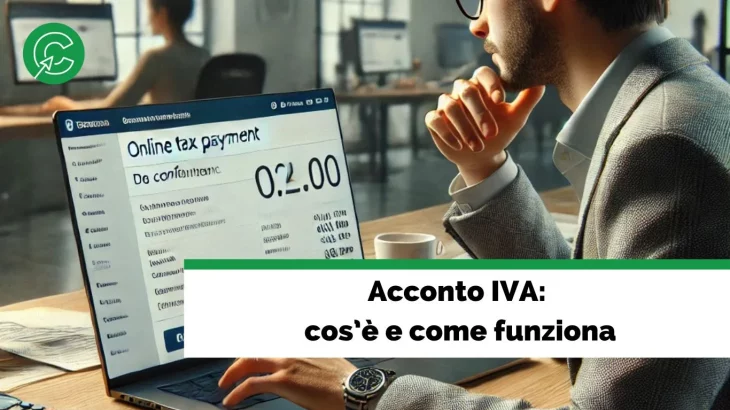 Acconto IVA, cos'è e come funziona